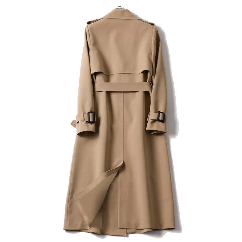 Autumn™ Double-Breasted Trenchcoat Met Ceintuur