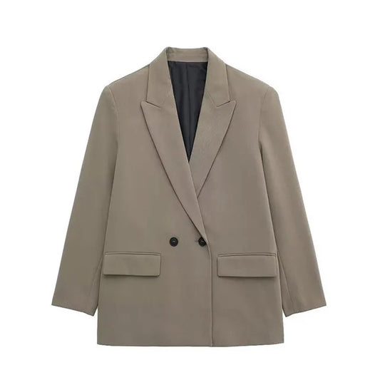 Isabelle™ Double-Breasted Oversized Blazer